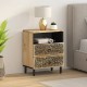 Sonata H Нощно шкафче 50x33x60 см мангово дърво масив