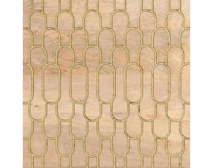 Sonata H Нощни шкафчета, 2 бр, 40x33x46 см, манго масив