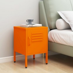Sonata H Нощно шкафче, оранжево, 35х35х51 см, стомана - Noptiere