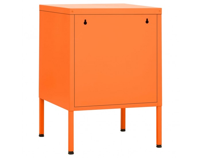 Sonata H Нощно шкафче, оранжево, 35х35х51 см, стомана