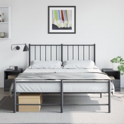 Sonata H Нощни шкафчета, 2 бр, антрацит, 34,5x39х44 см, стомана - Noptiere