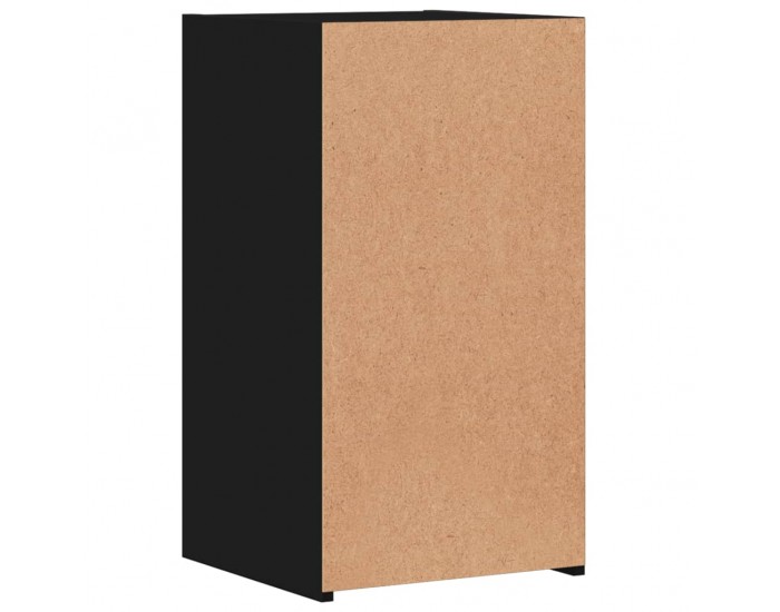 Sonata H Нощни шкафчета 2 бр черни 35x34x65 см инженерно дърво