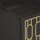 Sonata H Нощно шкафче 50x33x60 см мангово дърво масив