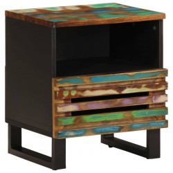 Sonata H Нощно шкафче 40x34x46 см регенерирано дърво масив - Noptiere