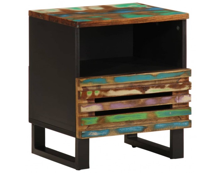 Sonata H Нощно шкафче 40x34x46 см регенерирано дърво масив