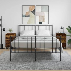 Sonata H Нощни шкафчета 2 бр опушен дъб 40x35x69 см инженерно дърво - Noptiere