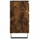 Sonata H Нощни шкафчета 2 бр опушен дъб 40x35x69 см инженерно дърво