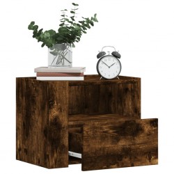 Sonata H Нощни шкафчета за стенен монтаж, 2 бр, опушен дъб, 45x30x35 см - Noptiere