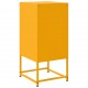 Sonata H Нощни шкафчета 2 бр горчица жълто 36x39x78 см стомана