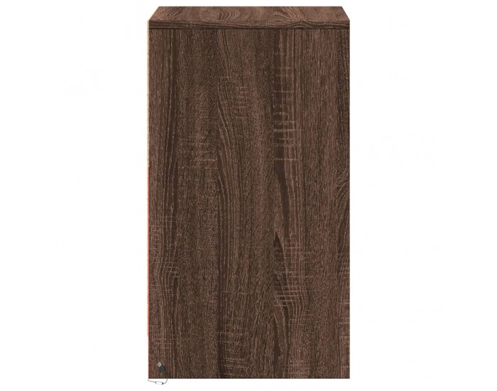 Sonata H Нощно шкафче с LED осветление, кафяв дъб, инженерно дърво