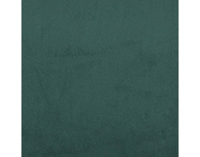 Sonata H Табуретка с дървени крака, тъмнозелена, кадифе