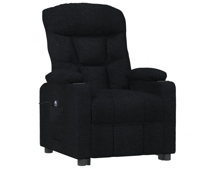 Sonata H Електрически стол реклайнер, черен, текстил