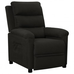 Sonata Fotoliu rabatabil, negru, material textil