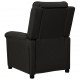 Sonata Fotoliu rabatabil, negru, material textil