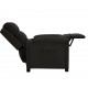 Sonata Fotoliu rabatabil, negru, material textil