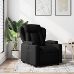 Sonata H Наклоняем стол, черен, текстил - Fotolii