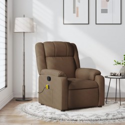 Sonata H Масажен наклоняем стол, кафяв, текстил - Fotolii
