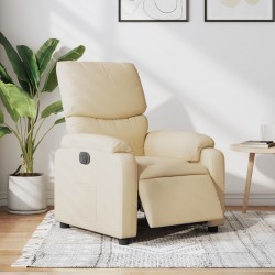 Sonata H Електрически стол реклайнер , кремав, текстил - Mobilier tapițat