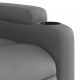 Sonata Fotoliu electric rabatabil cu ridicare, gri închis, textil