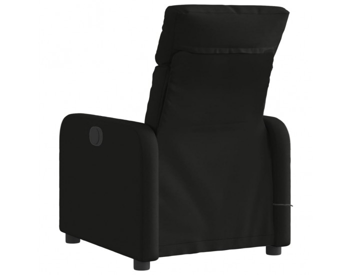 Sonata Fotoliu electric de masaj rabatabil, negru, textil