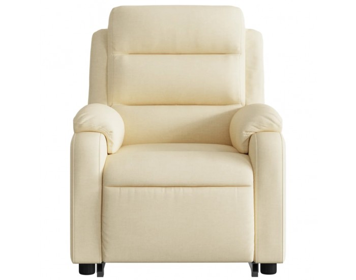 Sonata H Електрически изправящ масажен реклайнер стол кремав текстил