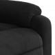 Sonata H Изправящ реклайнер стол, черен, микрофибърен текстил