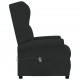 Sonata H Wingback електрически реклайнер стол, черен, текстил