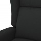 Sonata H Wingback електрически реклайнер стол, черен, текстил