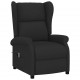 Sonata H Wingback електрически реклайнер стол, черен, текстил