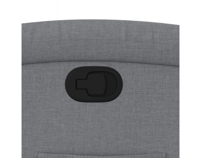 Sonata Fotoliu rabatabil, gri deschis, material textil