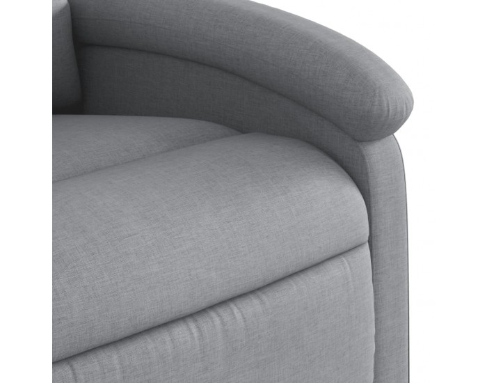 Sonata Fotoliu rabatabil, gri deschis, material textil