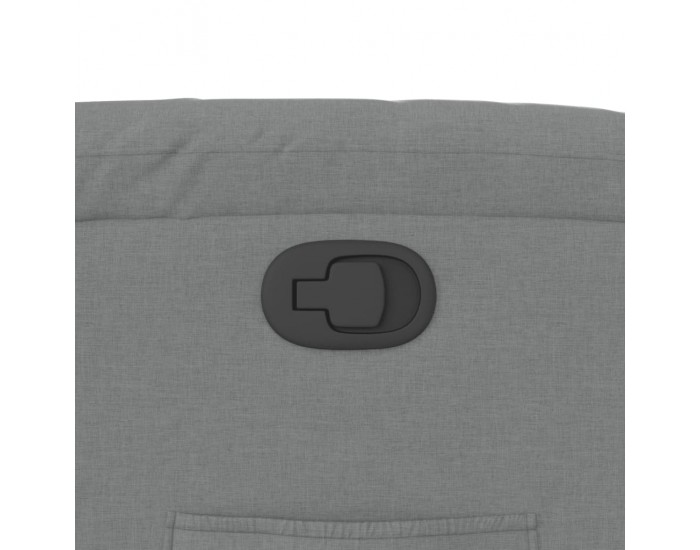 Sonata Fotoliu rabatabil, gri deschis, material textil