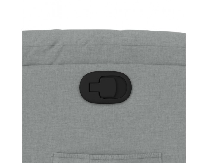 Sonata Fotoliu rabatabil, gri deschis, material textil
