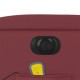 Sonata H Електрически масажен накланящ стол виненочервен изкуствена кожа