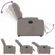 Sonata H Изправящ реклайнер стол, таупе, текстил