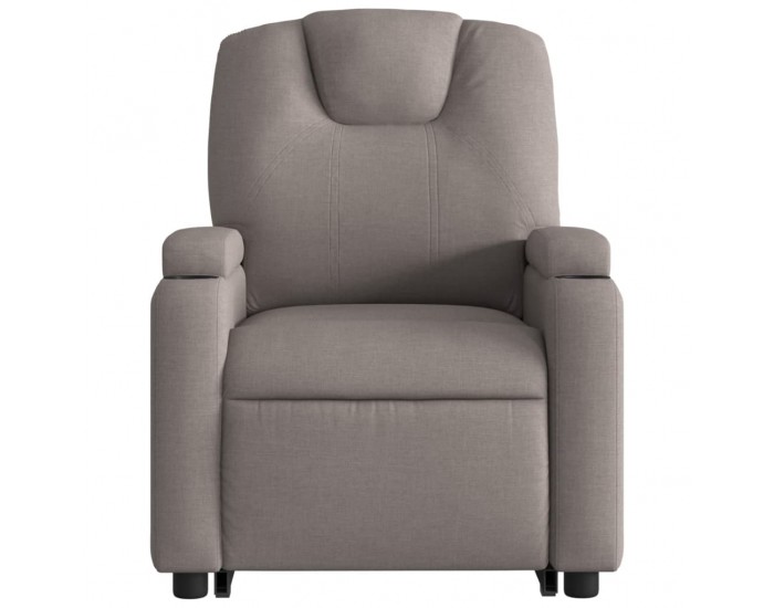 Sonata Fotoliu rabatabil cu ridicare pe verticală, gri taupe, textil