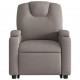 Sonata Fotoliu rabatabil cu ridicare pe verticală, gri taupe, textil