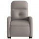 Sonata Fotoliu rabatabil cu ridicare pe verticală, gri taupe, textil