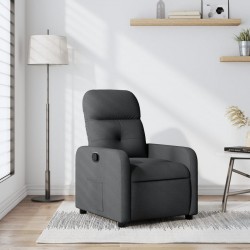 Sonata Fotoliu rabatabil, gri închis, material textil