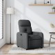 Sonata Fotoliu rabatabil, gri închis, material textil
