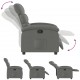Sonata H Реклайнер, тъмносив, текстил