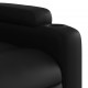 Sonata H Електрически изправящ масажен реклайнер стол, черен, еко кожа