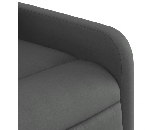 Sonata H Изправящ реклайнер стол, тъмносив, текстил