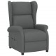 Sonata H Wingback електрически реклайнер стол, тъмносив, текстил