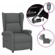 Sonata H Wingback електрически реклайнер стол, тъмносив, текстил