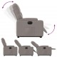 Sonata Fotoliu electric rabatabil cu ridicare, gri taupe, textil