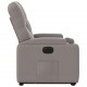 Sonata Fotoliu electric rabatabil cu ridicare, gri taupe, textil