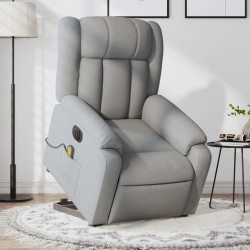 Sonata Fotoliu electric masaj rabatabil cu ridicare, gri închis textil