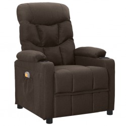 Sonata H Масажен стол, тъмнокафяв, текстил - Mobilier cu mecanism de relaxare