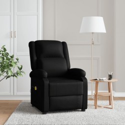 Sonata H Масажен стол, черен, изкуствена кожа - Mobilier cu mecanism de relaxare